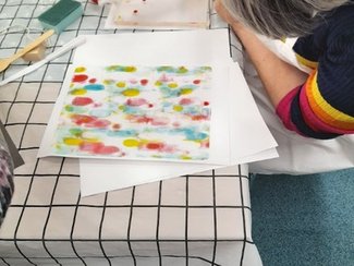 Gelli Printing Workshop with Hazel