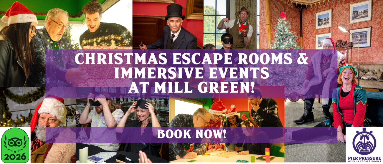 Pier Pressure xmas escape rooms