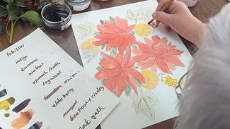 Botanical Inks Workshop with Hazel