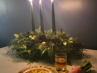 Christmas Table Arrangement Workshop with The Thankful Florist