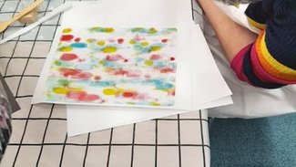 Gelli Printing Workshop with Hazel